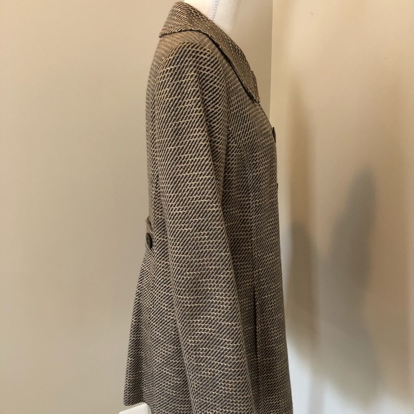 Caslon NWT Retro/Vintage Tweed Coat Removable Faux Fur Collar, Size M HP 9/4 🥳 - Picture 5 of 14